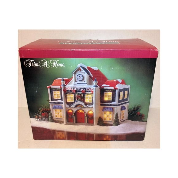 Trim A Home Holiday Vintage 995 Trim A Home Theatre Lighted